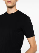 T-shirt in jersey con icona Giorgio Armani