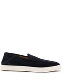 Scarpe da ginnastica slip-on in pelle Giorgio Armani