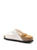 Woolrich Ledersandalen mit zwei Bändern