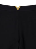 Valentino V Logo Signature Wool And Silk Shorts