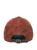 Brunello Cucinelli Baseballkappe aus Leder