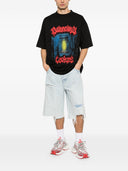 Balenciaga bedrucktes Baumwoll-T-Shirt