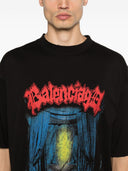 Balenciaga bedrucktes Baumwoll-T-Shirt
