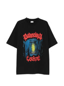 Balenciaga bedrucktes Baumwoll-T-Shirt