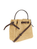 Tory Burch Romy Straw Bucket Bag
