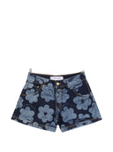 Alessandro Enriquez Denim Cotton Shorts