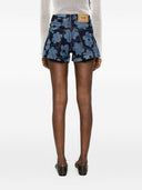 Alessandro Enriquez Denim Cotton Shorts