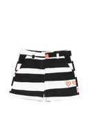 Alessandro Enriquez Gestreifte Baumwollshorts
