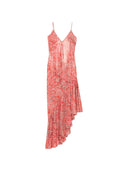 Etro bedrucktes asymmetrisches Kleid