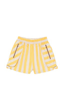 Fendi gestreifte Baumwollshorts