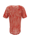 Comme Des Garcons Leinen-T-Shirt