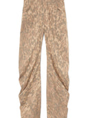 Pantaloni Ganni in cotone stampato