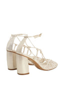 Forte Forte Leder-Absatzsandalen