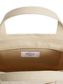 Kleine Leinentasche „Fox Head“ von Maison Kitsune