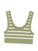 Geschlossener Bralette-BH aus Baumwolle