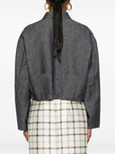Fendi bestickte Jeansjacke