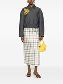 Fendi bestickte Jeansjacke