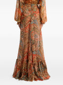 Etro bedruckter langer Rock