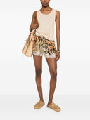 Ermanno Firenze Shorts mit Spitzendetail