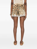 Ermanno Firenze Shorts mit Spitzendetail