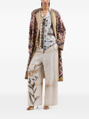 Bedruckte Seidenhose von Pierre Louis Mascia