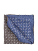 Bedruckte Seiden-Pochette von Brunello Cucinelli