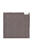 Bedruckte Seiden-Pochette von Brunello Cucinelli