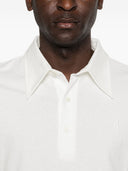 Mm6 Maison Margiela Logo Cotton Polo Shirt
