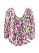 Chloè Printed Silk Top