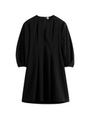 Toteme Main Baloon Sleeve Cotton Dress