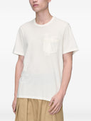 Maison Margiela T-Shirt aus Baumwolle mit Klebeband