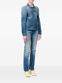 Mm6 Maison Margiela Denim-Baumwolljacke