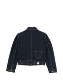 Alessandro Enriquez Denim-Baumwolljacke