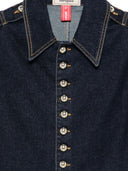 Alessandro Enriquez Denim-Baumwolljacke