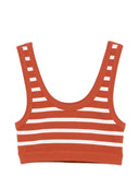Geschlossener Bralette-BH aus Baumwolle