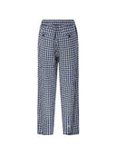 Karierte Pyjamahose von Dunst
