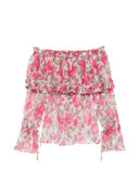 Chloè Printed Silk Top