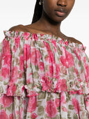 Chloè Printed Silk Top