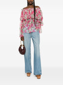 Chloè Printed Silk Top