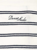 Gestreiftes Poloshirt aus Dunst-Baumwollmischung