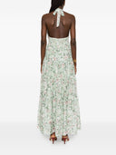 Alice + Olivia Maura Bedrucktes Maxikleid