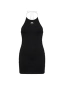 Marine Serre Moon Kurzes Kleid