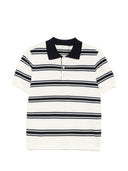 Polo in cotone a righe Dunst
