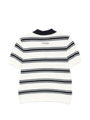 Polo in cotone a righe Dunst