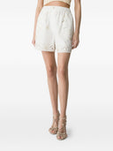 Forte Forte Emroidered Cotton Shorts