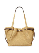 Tory Burch Romy Stroh-Einkaufstasche