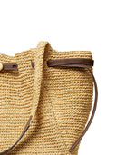 Tory Burch Romy Stroh-Einkaufstasche