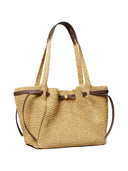 Tory Burch Romy Stroh-Einkaufstasche