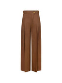 Elisabetta Franchi Linen Blend Trousers