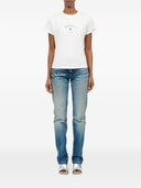 Mm6 Maison Margiela Logo Cotton T Shirt